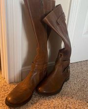 Brown Leather Boots