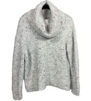 Loft Lou & Grey Cowl Neck Confetti Sweater M