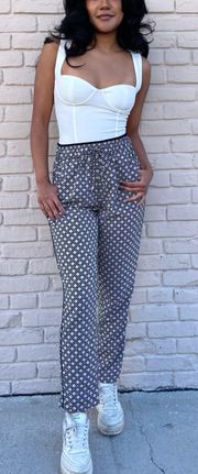 Boho printed joggers