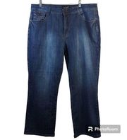 Jack David Blue Boot Cut Jeans Plus Size 24