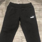 Puma black jogger sweatpants