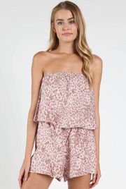 Pink Cheetah Romper