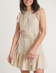 Marine Layer Laney Mini Dress in Beachy Stripe in Beachy size small