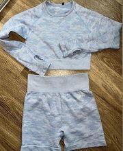 Light Blue Camo Set