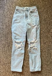 High Rise Vintage Straight Jeans