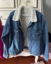 Sherpa Denim Jacket