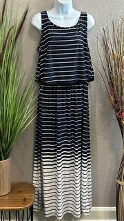 RobertLouis striped maxi dress size XL