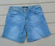 Max Jeans Medium Wash Mid Rise Denim Shorts