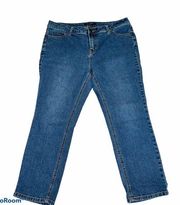 Roz & Ali denim cropped jeans