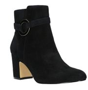 NEW Bella Vita Women's Size 6.5 Marla Black Suede Heels Boots