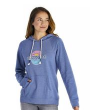 Life Is Good Women's Simply True Sunwaves French Terry Pullover Hoodie, Medium