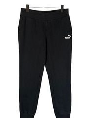 Puma Black Athletic Loungewear Casual Sweatpants Joggers Women Sz L