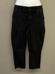 Torrid Black “Feel the Fit” Crop Bombshell Skinny Jeans- Size 10