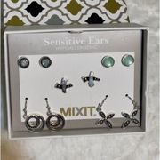 MixIt Sensitive Earrings Bundle of 5 Pairs New in Box