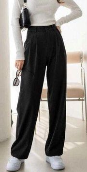 New DAZY Tailored trousers with zip solid color