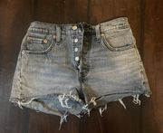 501 Shorts Black Wash