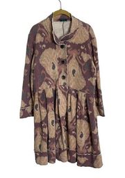 Jaded Gypsy Paisley Peasant Coat S/M