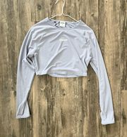 Cropped Long Sleeve Top