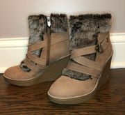 Fergie Fur Booties