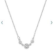 LC Lauren Conrad Cubic Zirconia Tri-Stone Short Necklace