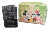 Disney Mickey & Minnie Mouse House Small Zip Wallet