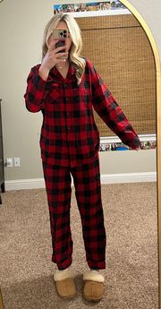 Plaid Pajama Set