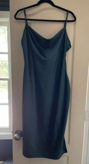 Semi formal emerald green dress