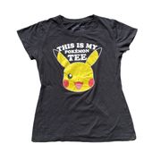 This is my Pokémon Tee Tshirt size Small Womens Pikachu