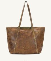 PATRICIA NASH Benvenuto Convertible Tote  Leather