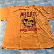 Urban Outfitters Metallica Distressed T-shirt Sz 2XL