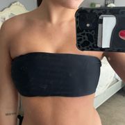 Bandeau swim top