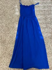 Midi Blue Dress