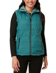 NWT Free Country Cloud Lite Reversible Vest in Color Basil
