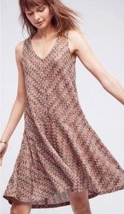 MAEVE Anthropologie Westwater Chevron Dress Size XS