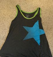 Y2K star pajama tank top 