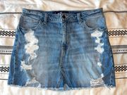 Denim Mini Skirt