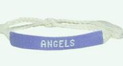 Palm Angels Lilac Logo Adjustable Bracelet