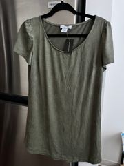 Suede t-shirt dress South Moon Under