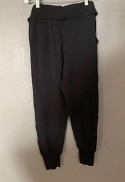 Lush Black Ankle Length With Removable Belt Pants Size Small