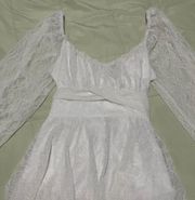 Dillards White Lace Romper