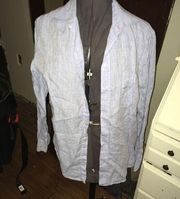 J. McLaughlin S chambray button down shirt