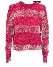 Haute Rogue Festive MARISA Metallic Chenille Sweater size Medium