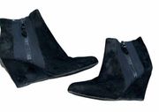 Via Spiga  black suede leather booties, 7M