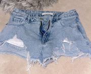 Jean shorts