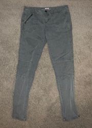 Mossimo Slim Skinny Green Stretchy Pants Size28