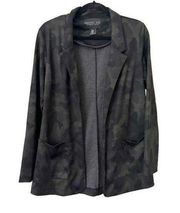 RACHEL ZOE Oversized Blazer in Camo Sz M