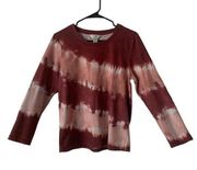 Pre Owned Women’s Christopher & Banks Long Sleeve Tye Dye Shirt Petite Medium Hi