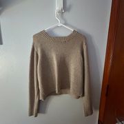 Target Sweater With Neck Rip