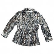 Animal Print Sleep Blouse