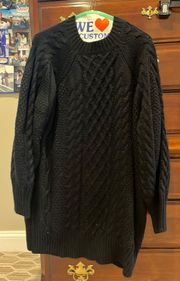 Long Black Sweater